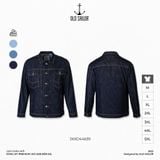  Áo Khoác Denim Phom oversize Old Sailor - JKXD 44639 - Big size upto 4XL 