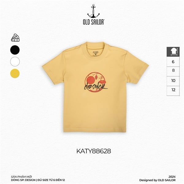  Áo Thun Trẻ Em Lucky Tee Old Sailor - KATY 88628 