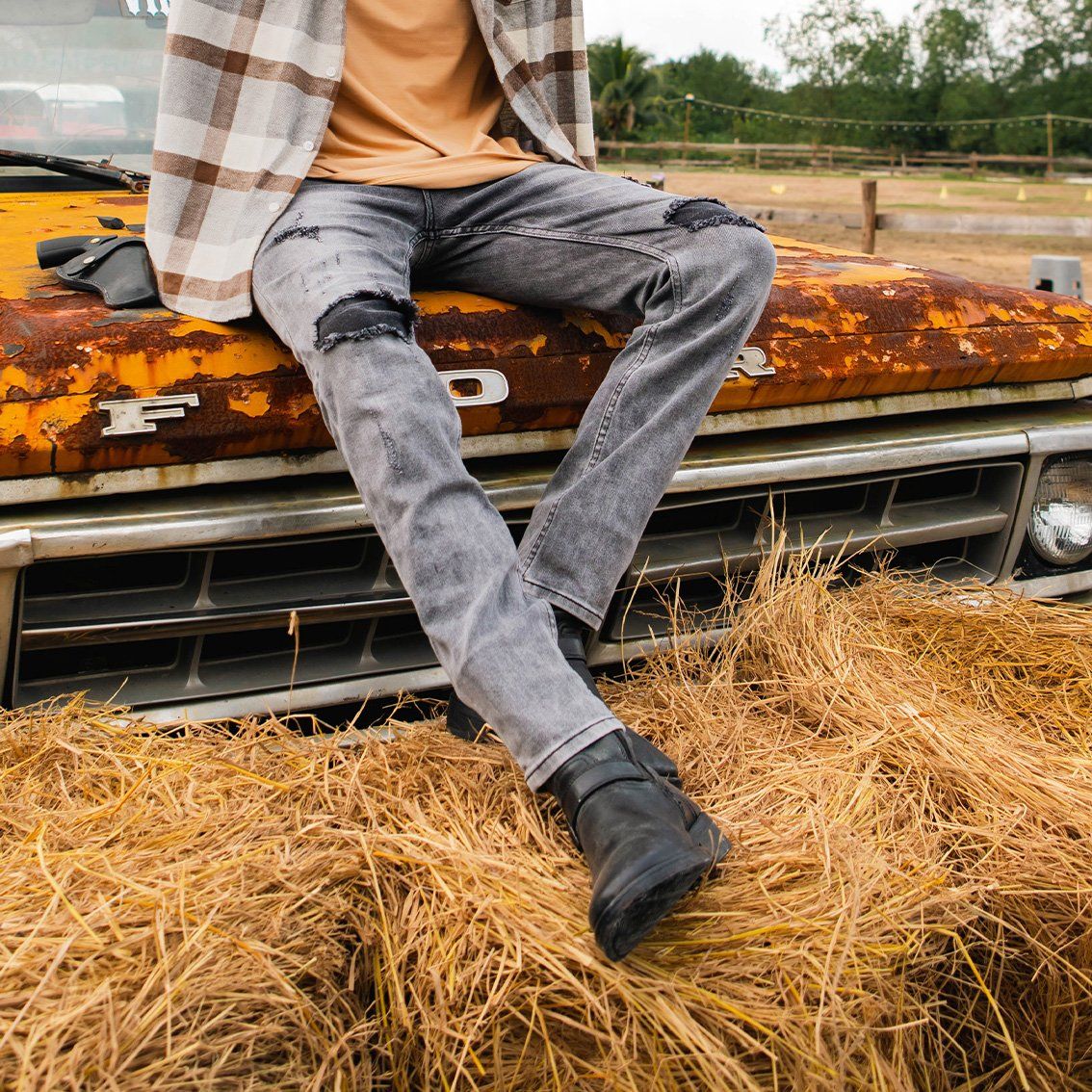  Quần Jean Nam Form Slimfit Old Sailor - 6579 - Big size upto 42 - SN8 - 2023 