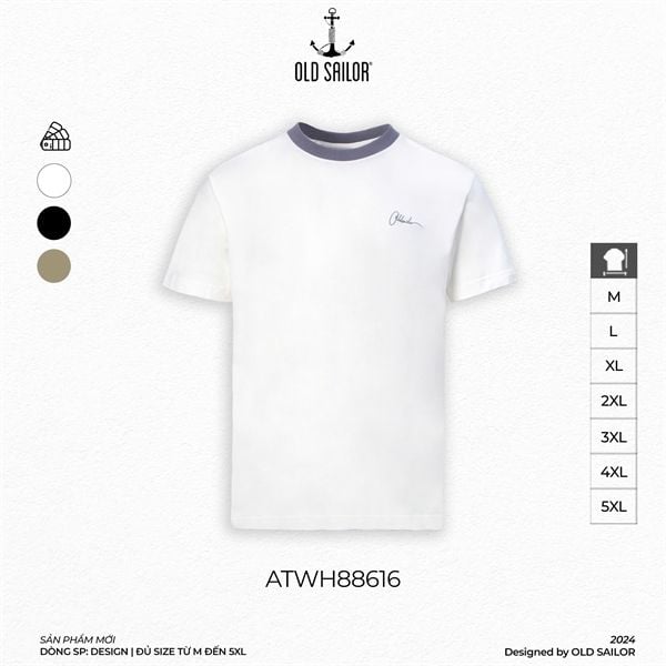  Áo Thun Nam Adventure Earth Old Sailor - ATWH88616 - Big Size Upto 5XL 