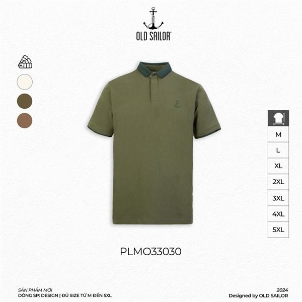  Áo Polo Nam Stairs Old Sailor - PLMO33030 - Big Size Upto 5XL 