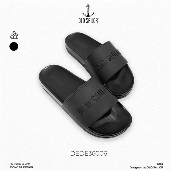  Dép Rubber Slide Old Sailor - DEDE36006 - Big size upto 44 