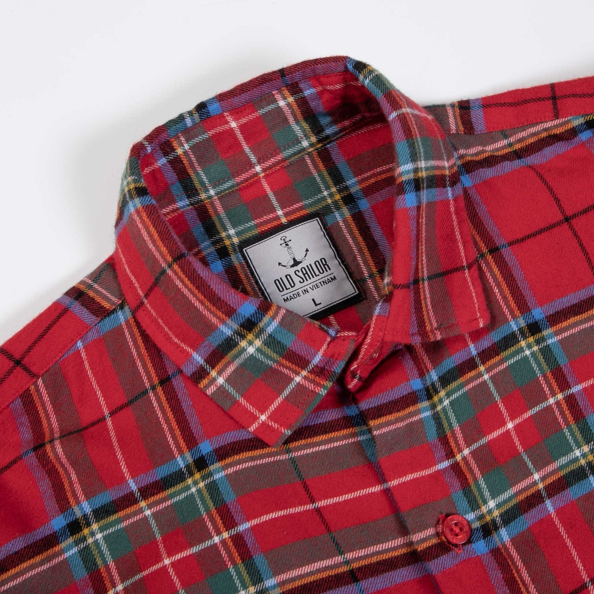  Áo Sơ Mi Flannel Old Sailor - SMDO 88515 - Big size upto 5XL 
