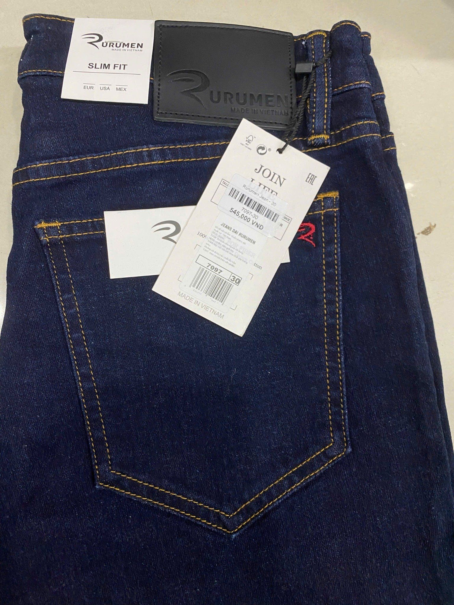  Quần Jeans Old Sailor Rurumen Jean - 7097 