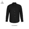 Áo sơ mi oxford nam tay dài Old Sailor - OSL LONG SLEEVE OXFORD SHIRT - BLACK - SMDE88555 - Big size upto 5XL - 2023