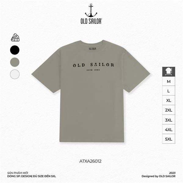  Áo Thun Los Cali Old Sailor - ATXA26012 - Big size upto 5XL 