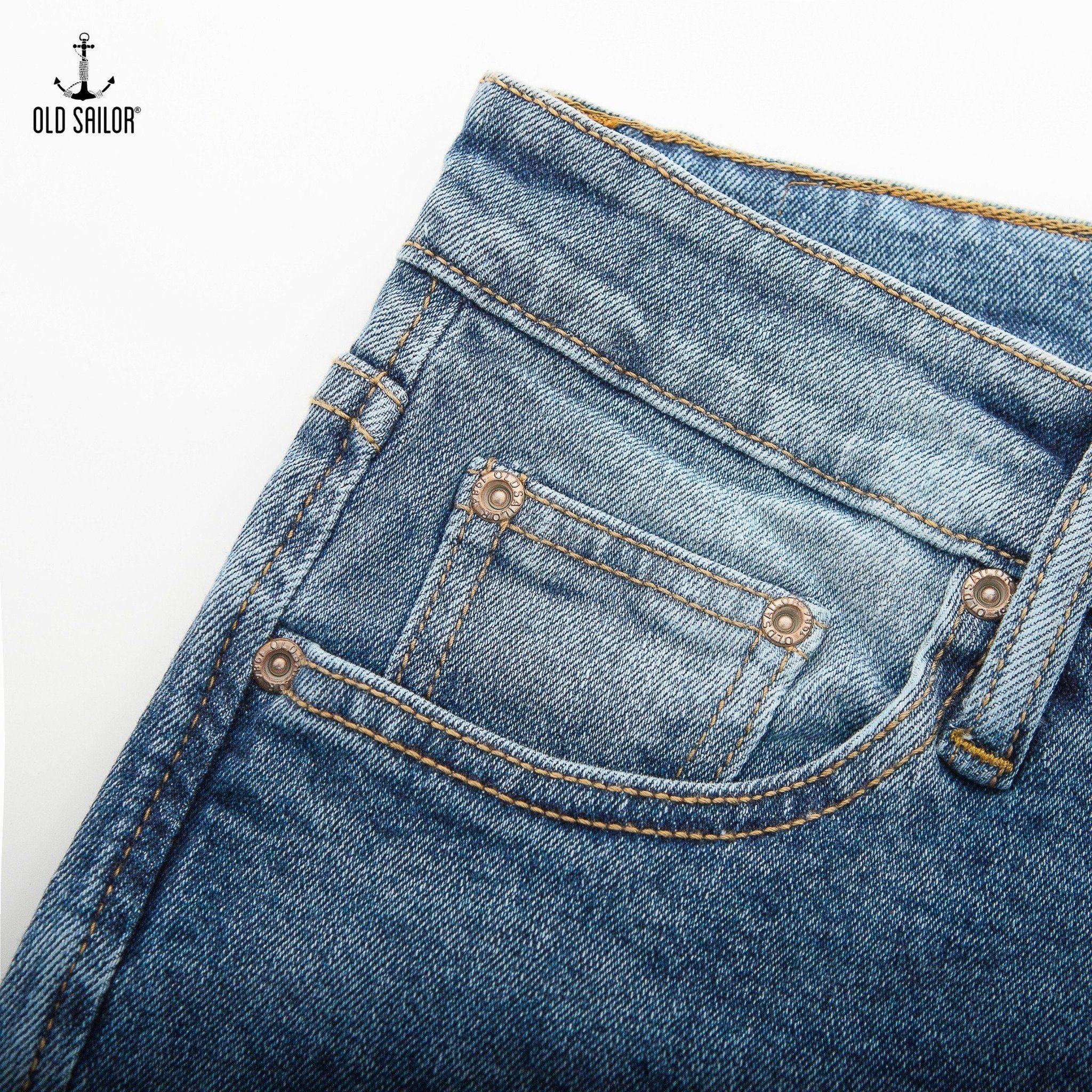  Quần jeans nam form slimfit premium Old Sailor - 6826 - Big size upto 42 
