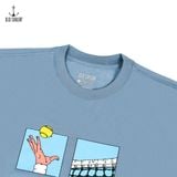  Áo thun nam họa tiết Old Sailor - O.S.L TENNIS TEE - FADED BLUE - ATXA88553 - Big size upto 5XL - 2023 