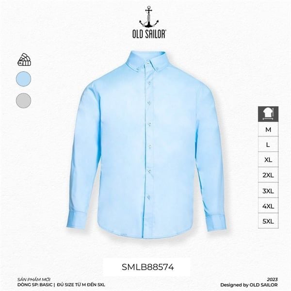  Áo Sơ Mi Nam Mango Old Sailor - SMLB88574 - Big Size Upto 5XL 