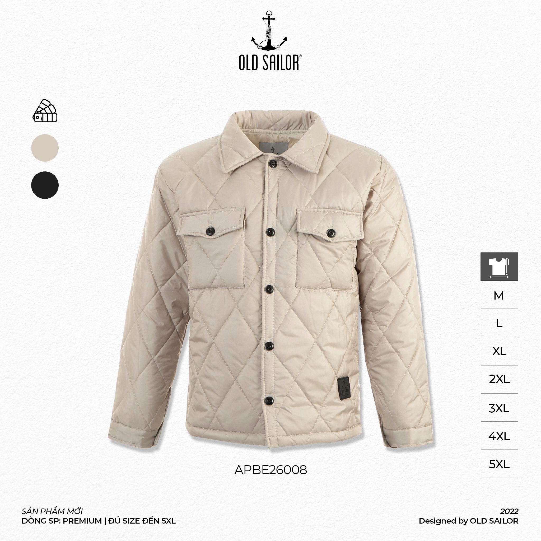  Áo Khoác Phao Nam Old Sailor - DSAPBE26008 - Big size upto 4XL 