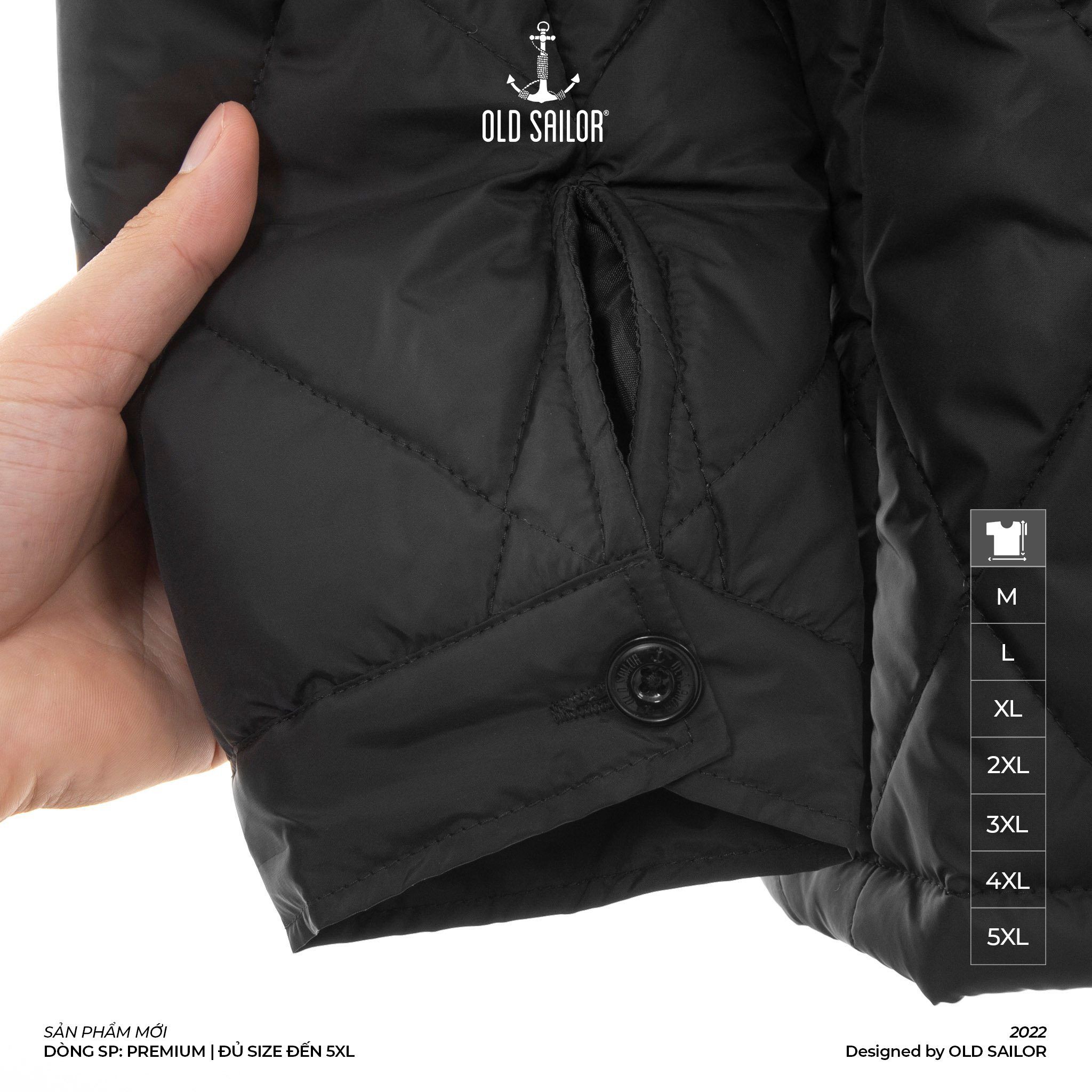  Áo Khoác Phao Nam Old Sailor - DSAPDE26008 - Big size upto 4XL 