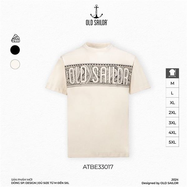  Áo Thun Hoạ Tiết Maori Old Sailor - ATBE33017 - Big Size upto 5XL 