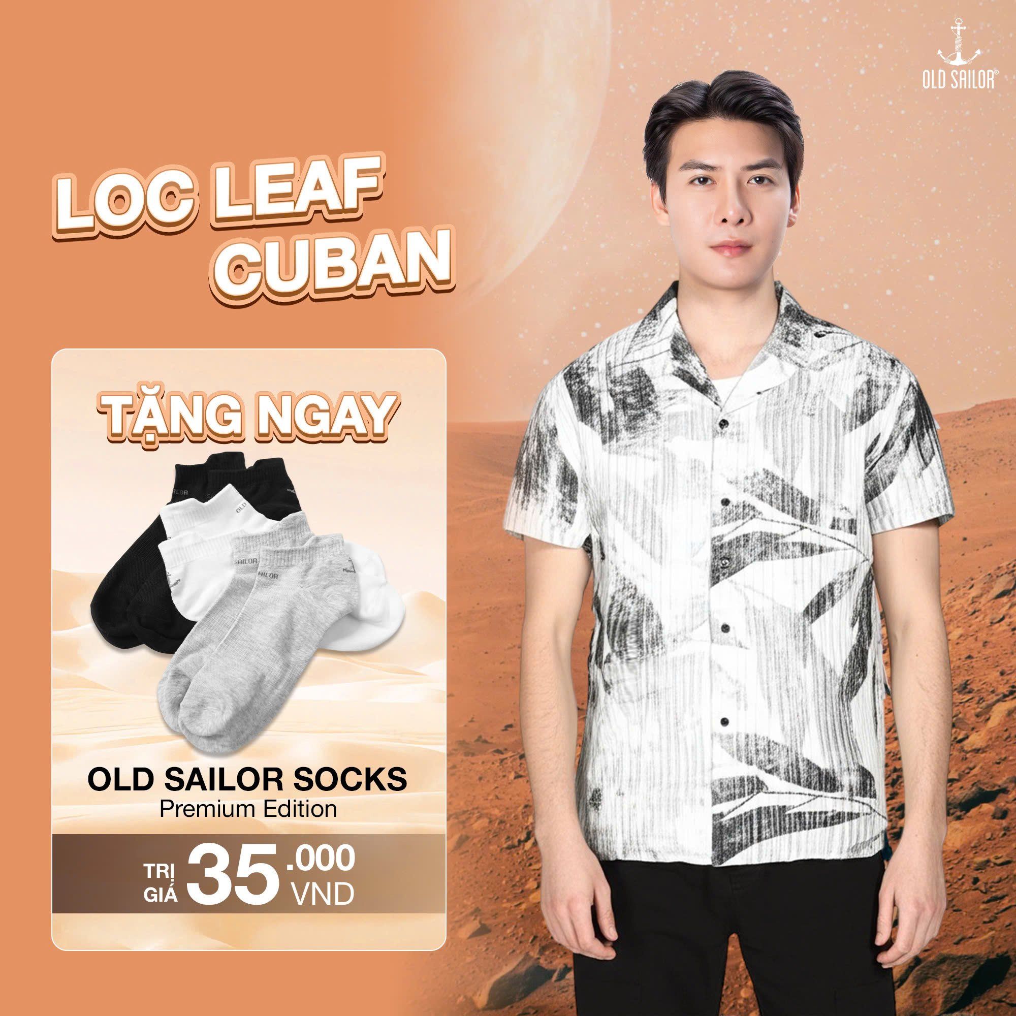  Áo Sơ Mi Nam Cuban Old Sailor - 88644 - Big Size Upto 6XL 