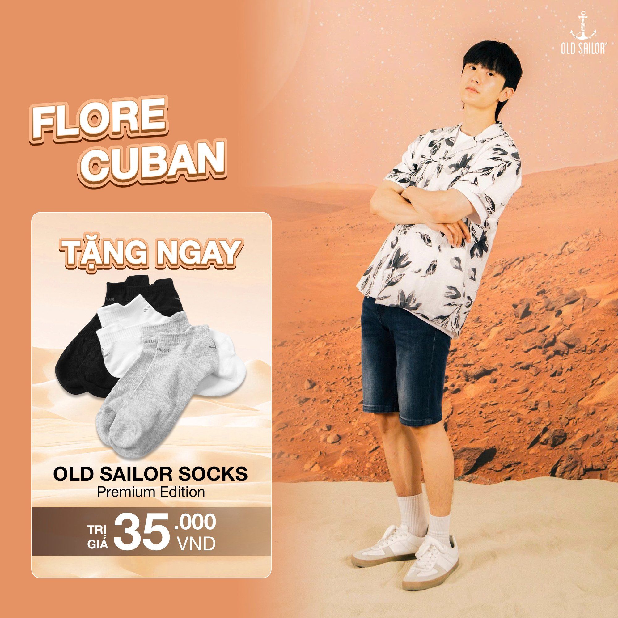 Áo Sơ Mi Nam Cuban Flore Old Sailor - SMWH88650 - Big Size Upto 6XL 