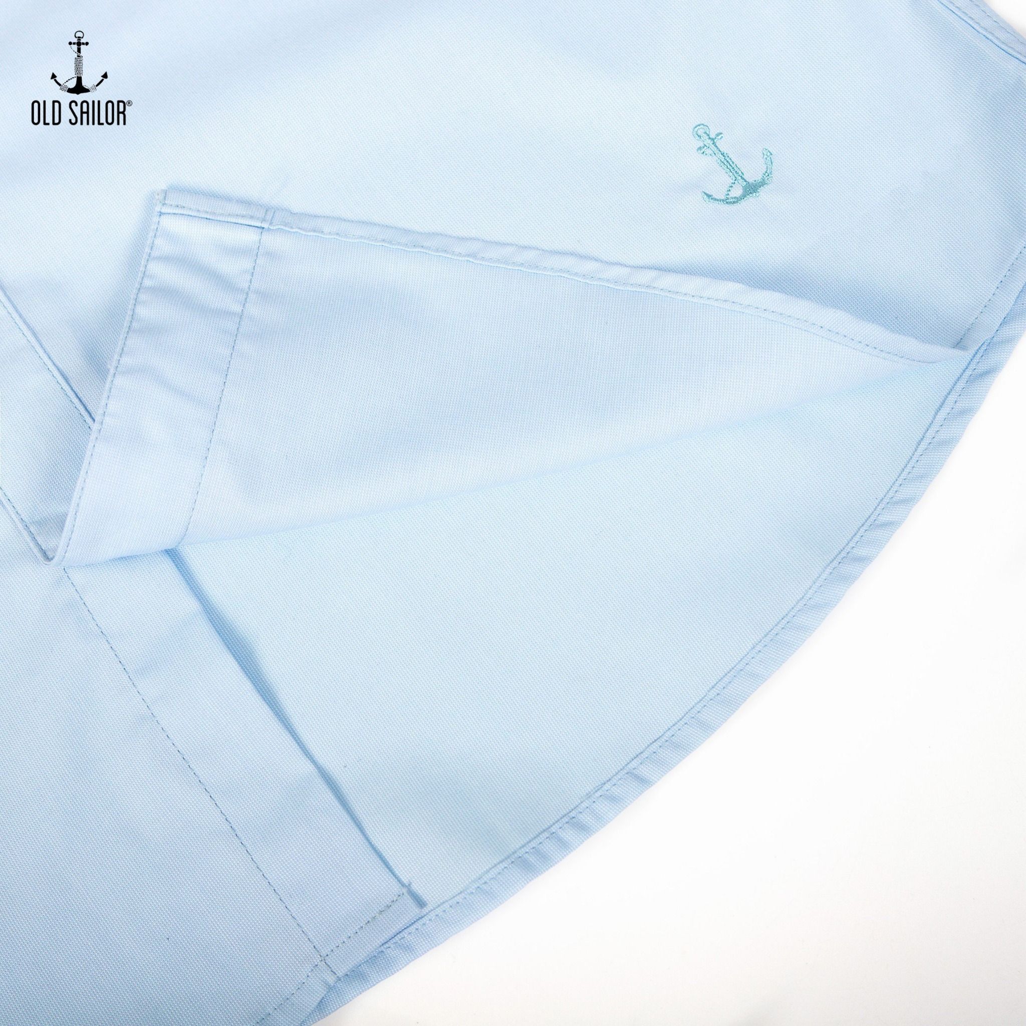  Áo sơ mi samray Old Sailor - Blue - SMLB88571 - xanh - Big Size Upto 5XL 