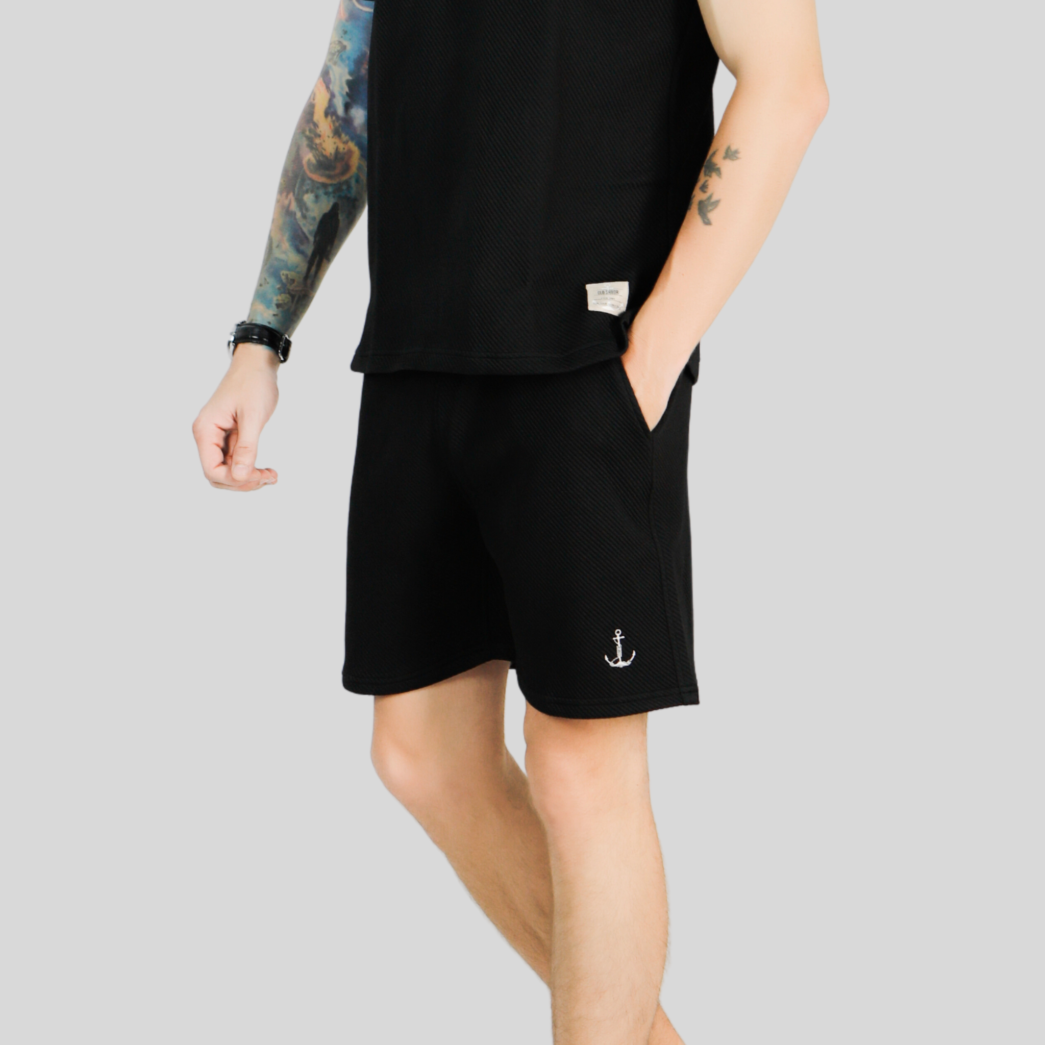  Quần Short Nam Vải Xốp Old Sailor - SHDE88542 - Big size upto 5XL 