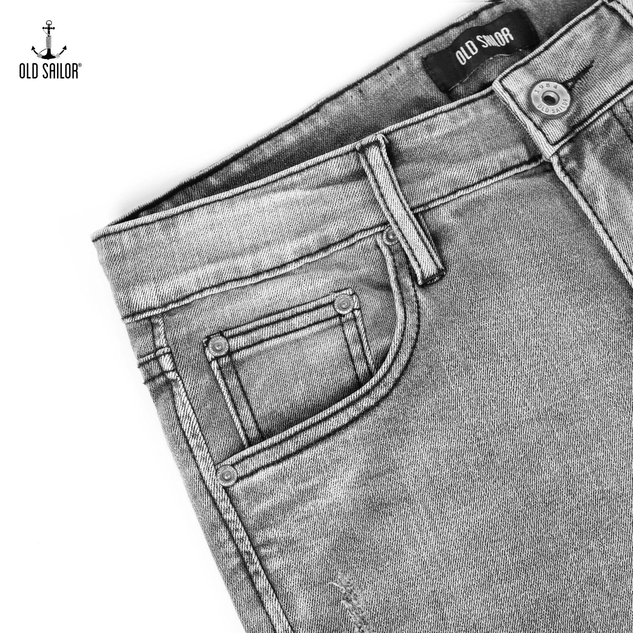  Quần Jean Nam Form Slimfit Old Sailor - 6579 - Big size upto 42 - SN8 - 2023 