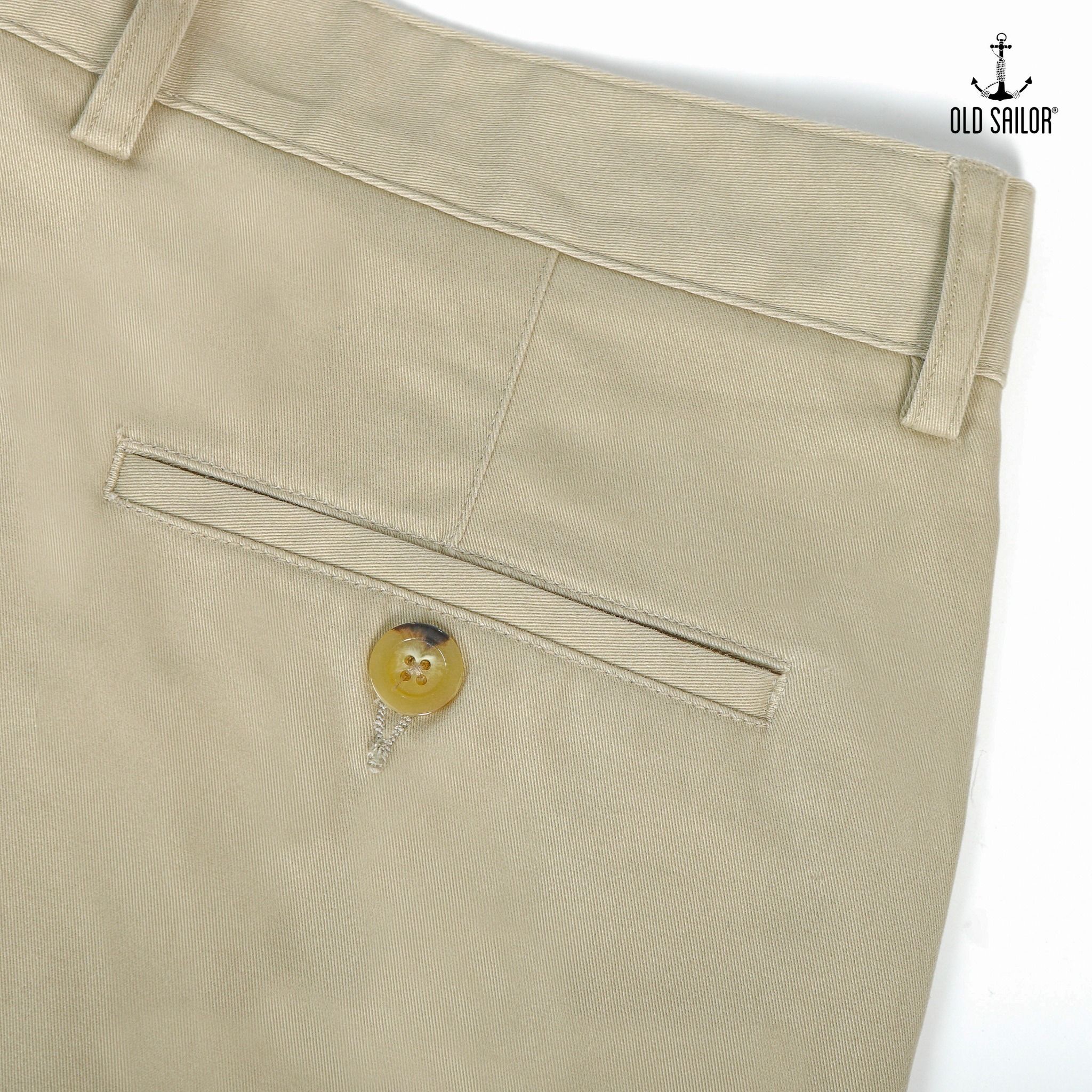  Quần Short Kaki nam Old Sailor - SHKE31002 - Big size upto 40 - 2023 