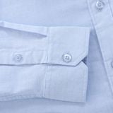  Áo sơ mi cổ trụ nam tay dài Old Sailor - OSL LONG SLEEVE OXFORD SHIRT - BLUE - SMLB88520 - xanh - Big size upto 5XL 