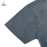  Áo sơ mi nam vải bamboo Old Sailor - O.S.L PREMIUM BAMBOO SHIRT - GREY - SMXD88545 - Big size upto 5XL 