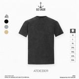  Áo thun wash đá nam Old Sailor - ATDE33011 - Big Size upto 5XL 