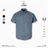 Áo sơ mi nam vải bamboo Old Sailor - O.S.L PREMIUM BAMBOO SHIRT - GREY - SMXD88545 - Big size upto 5XL