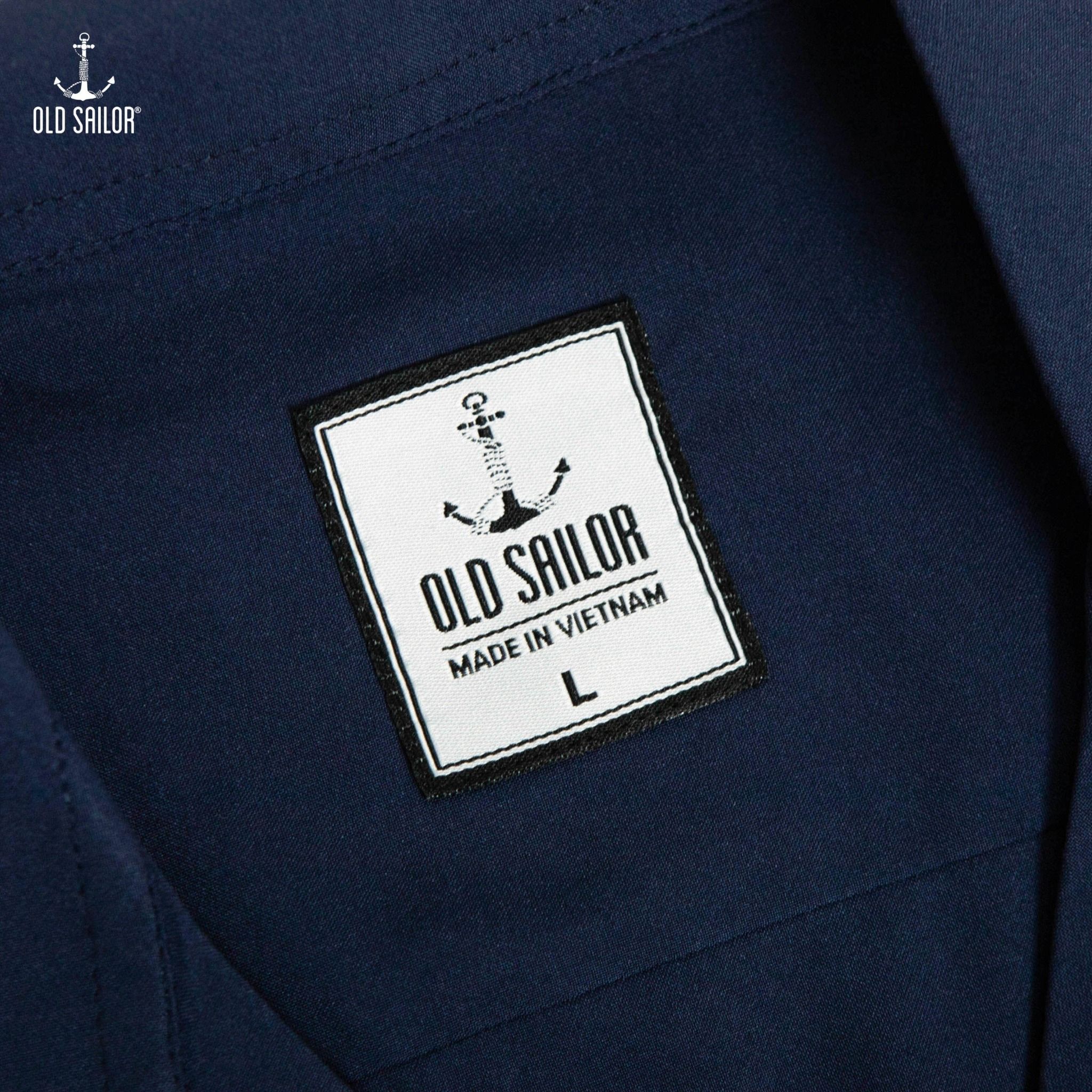  Áo sơ mi coban vải nano Old Sailor - Navy - SMXD88558 - xanh đen - Big Size Upto 5XL 