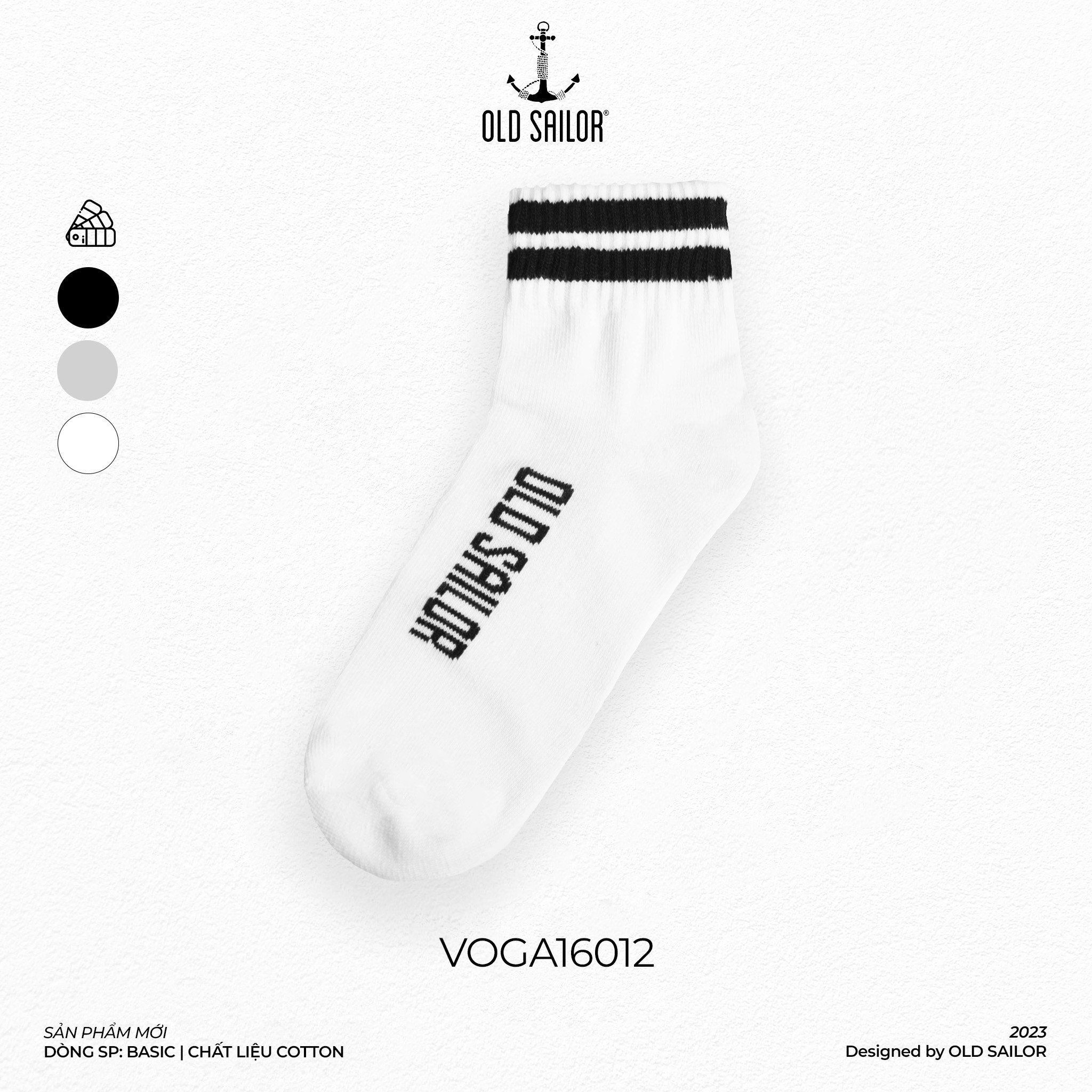  Vớ Nam Cổ Trung Old Sailor - VOGA16012 