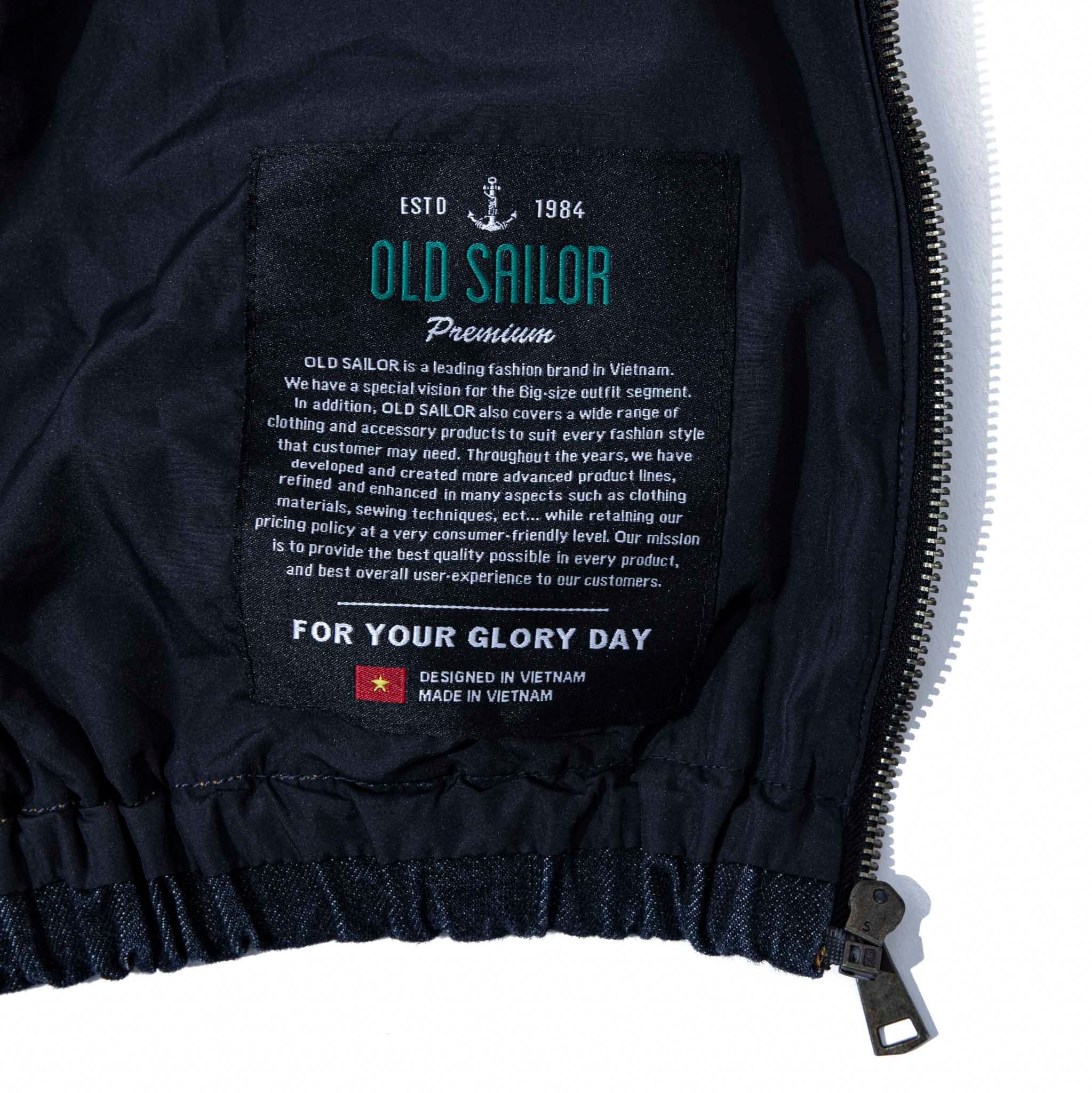  Áo Khoác Bomber Old Sailor - BBMG44634 - Big Size upto 5XL 