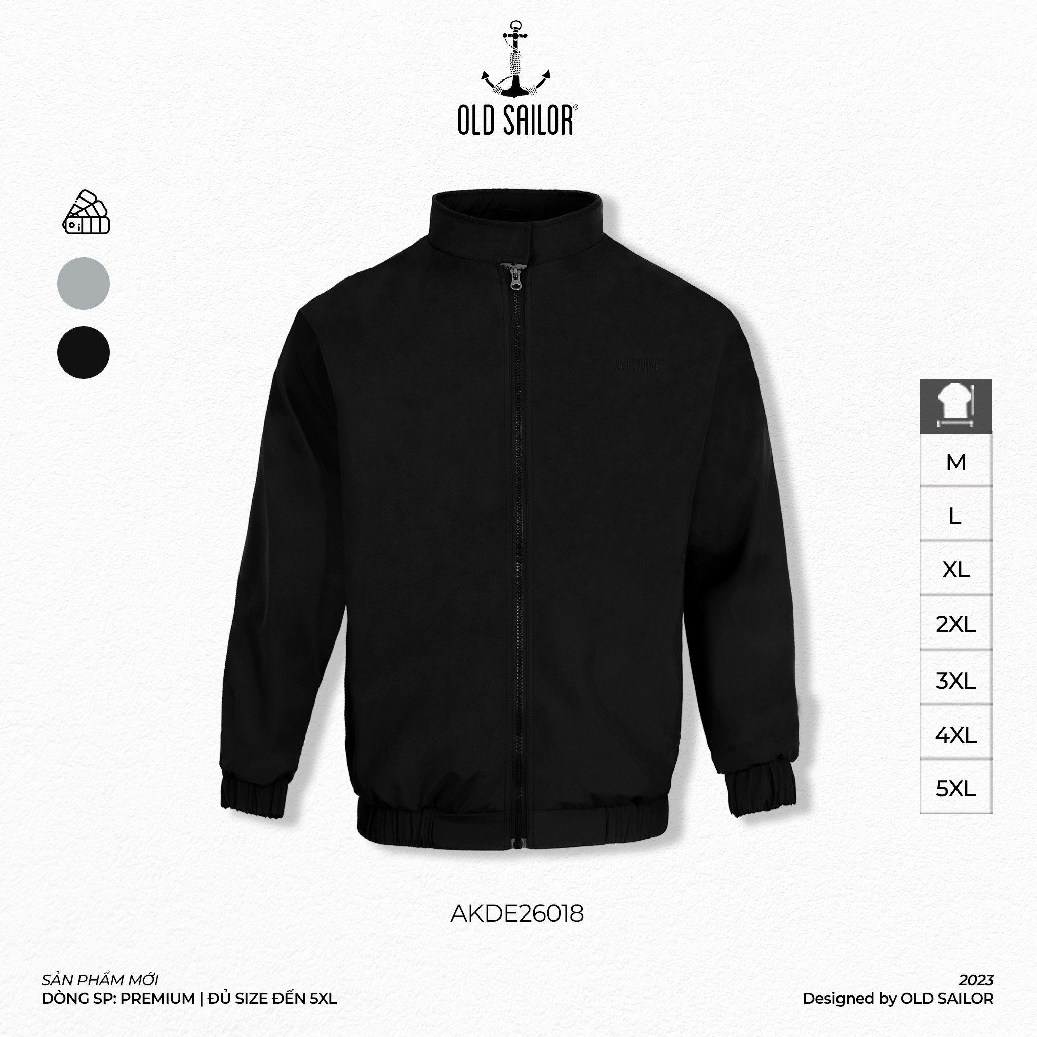  Áo Khoác Dù Smith Old Sailor - AKDE26018 - Big size upto 5XL - SN8 - 2023 