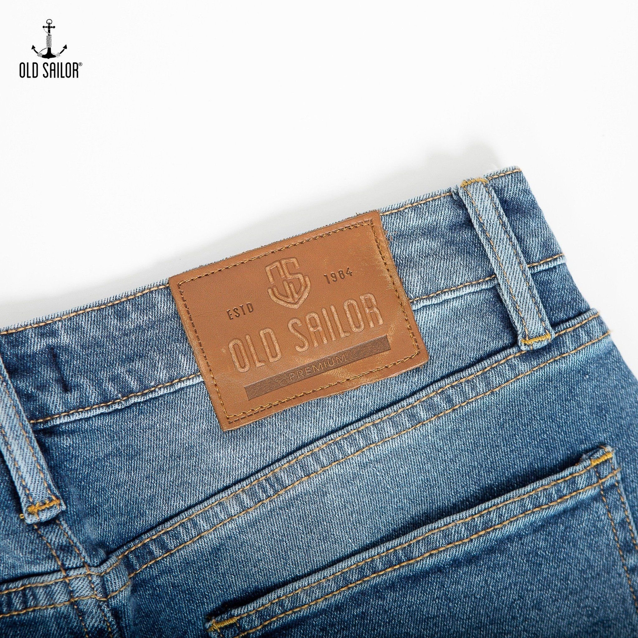  Quần Jean Nam Form Slimfit Premium Old Sailor - 6826 - Big size upto 42 