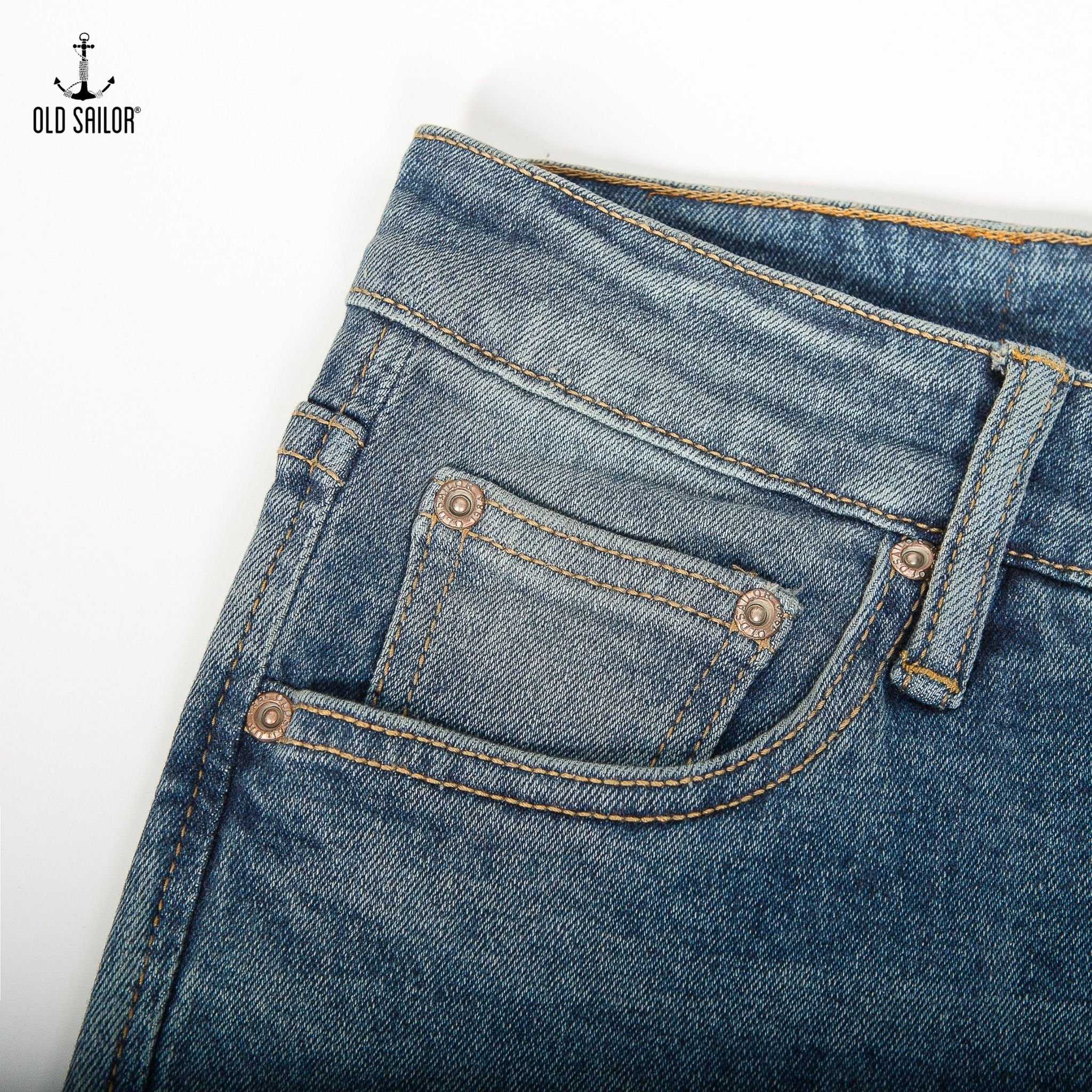  Quần jeans nam form slimfit premium Old Sailor - 6828 - Big size upto 42 