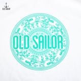  Áo thun họa tiết Trống Đồng Old Sailor - ATGA 88572 - trắng - Big Size Upto 5XL 