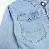  Áo Khoác Denim Phom oversize Old Sailor - JKXN44639 - Big size upto 4XL 