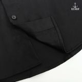  Áo sơ mi nam vải bamboo Old Sailor - O.S.L PREMIUM BAMBOO SHIRT - BLACK - SMDE88545 - Big size upto 5XL 