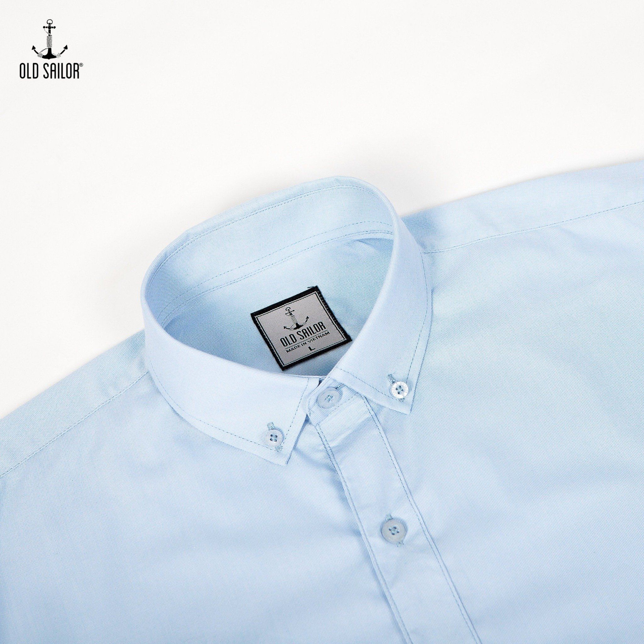  Áo sơ mi samray Old Sailor - Blue - SMLB88571 - xanh - Big Size Upto 5XL 
