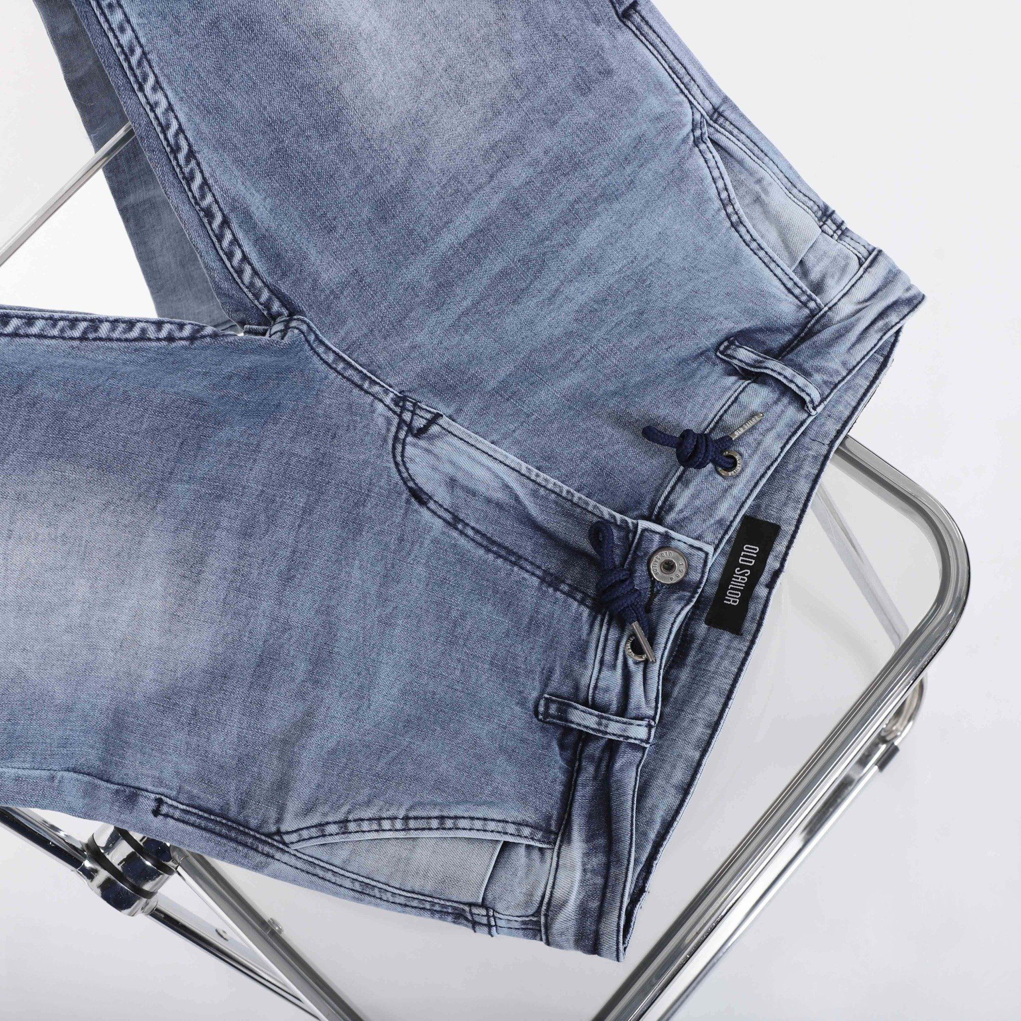  Quần Jean Nam Form Carrot Dây Rút Old Sailor - 6388 - Big size upto 42 
