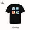 Áo thun nam họa tiết Old Sailor - O.S.L TENNIS TEE - BLACK - ATDE88553 - Big size upto 5XL - 2023