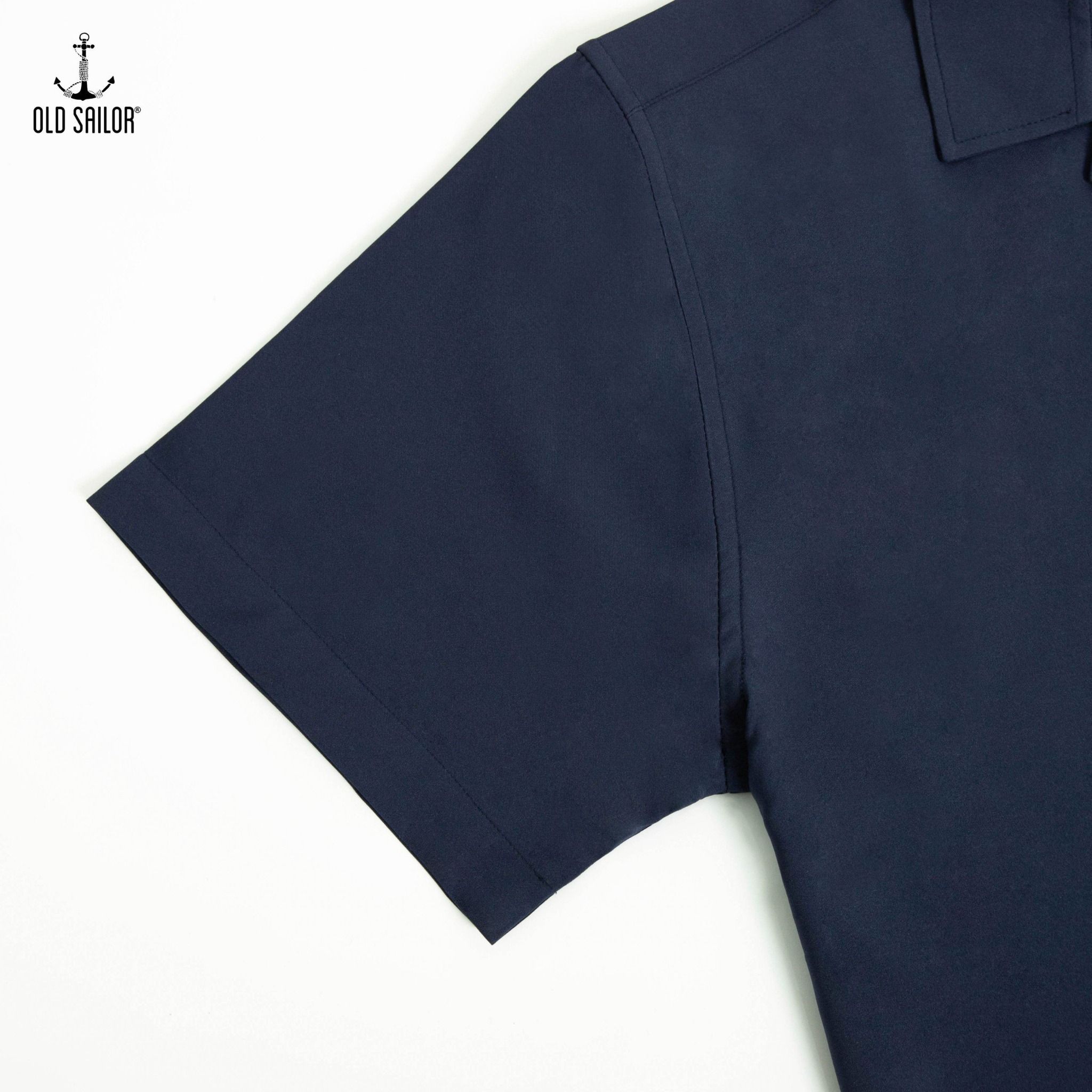  Áo sơ mi coban vải nano Old Sailor - Navy - SMXD88558 - xanh đen - Big Size Upto 5XL 