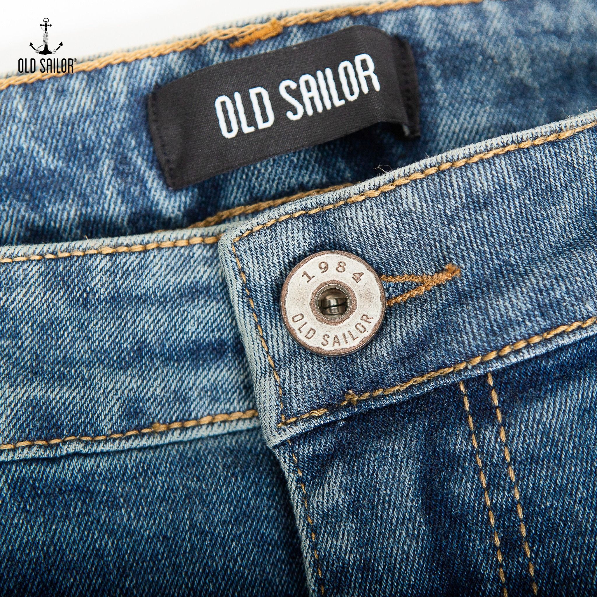  Quần jeans nam form slimfit premium Old Sailor - 6828 - Big size upto 42 