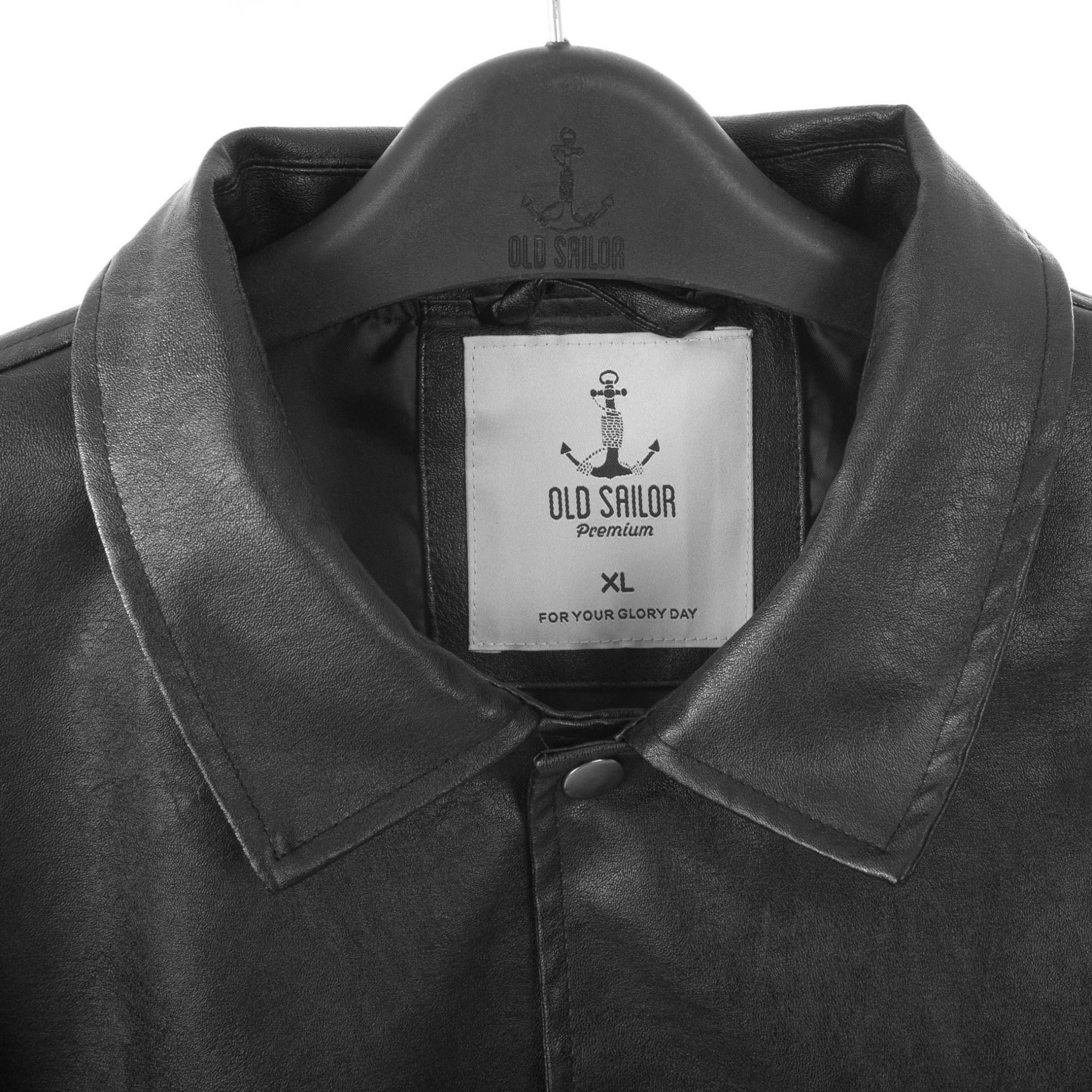  Áo khoác Da Old Sailor - JKDE27001 - Big size upto 5XL - SN8 - KM50 