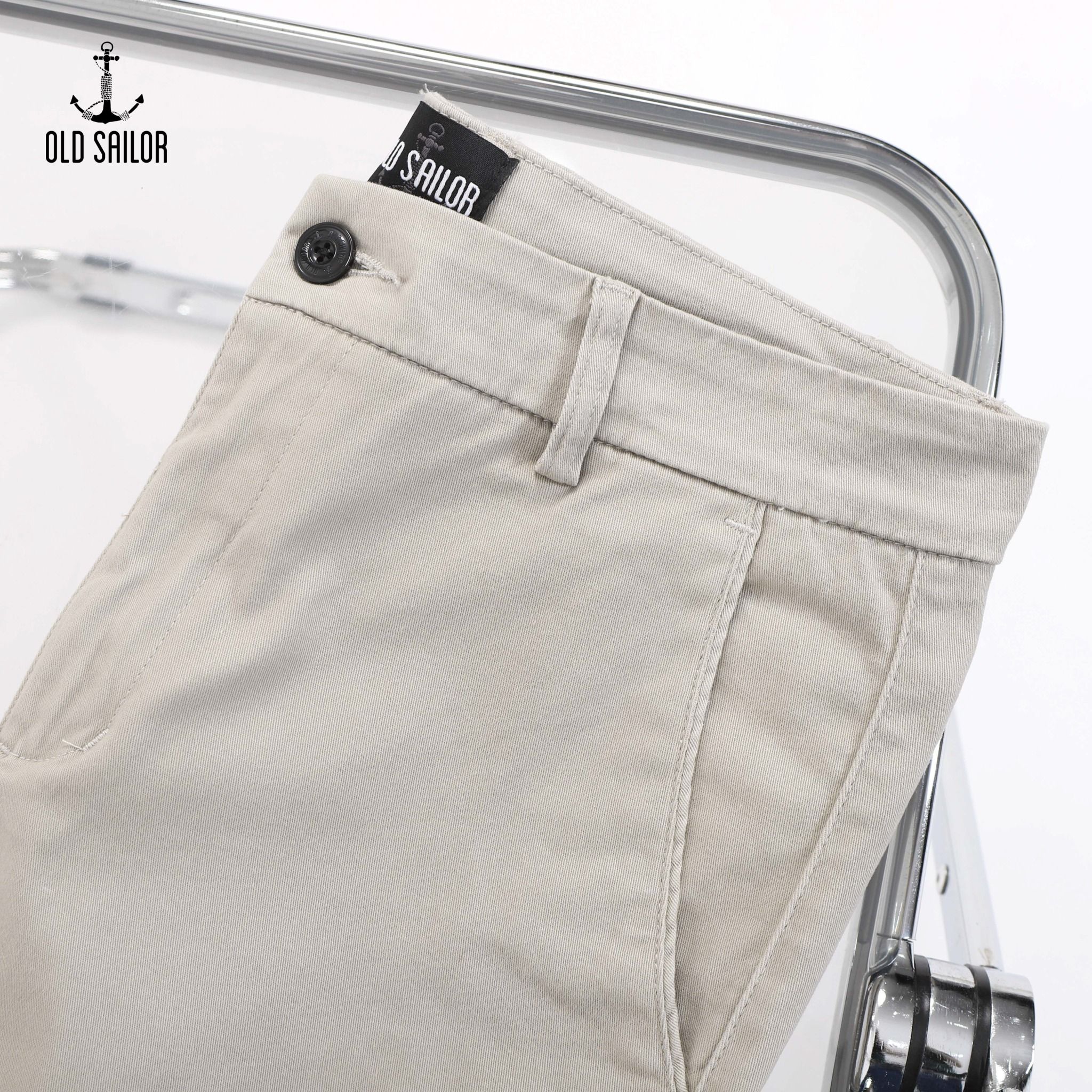  Quần Kaki Basic Old Sailor - QKBE26011- Big Size upto 40 - 2023 