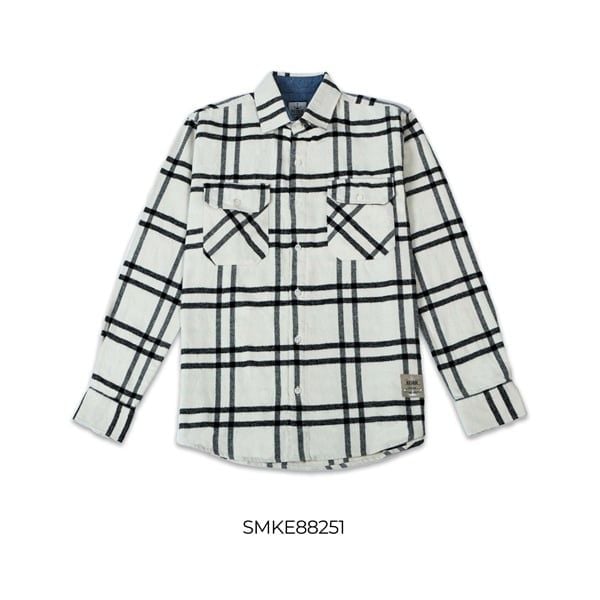  Sơ mi kẻ sọc nam Old Sailor - SMKE88521 - Big size upto 5XL 