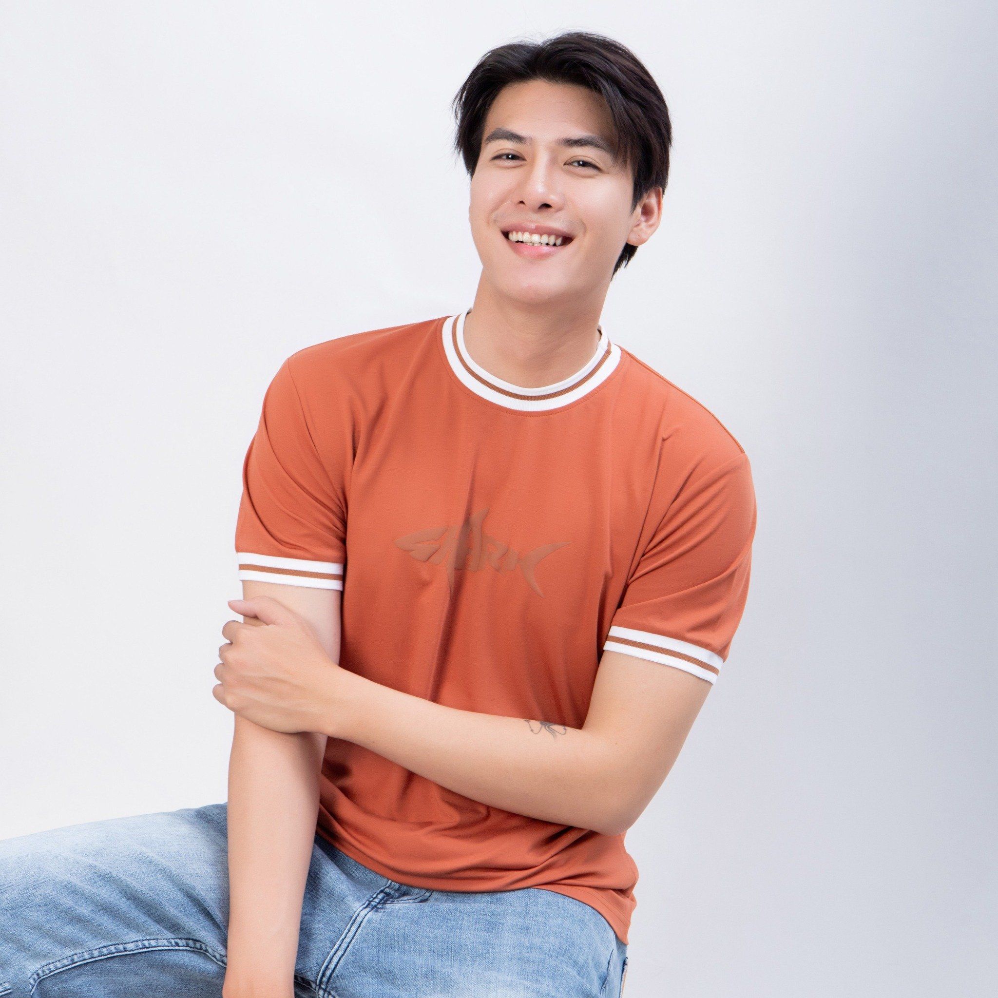  Áo Thun Nam Cá Mập Vải Aero Cool Old Sailor - ATCA33018 - Big Size Upto 5XL - 2024 