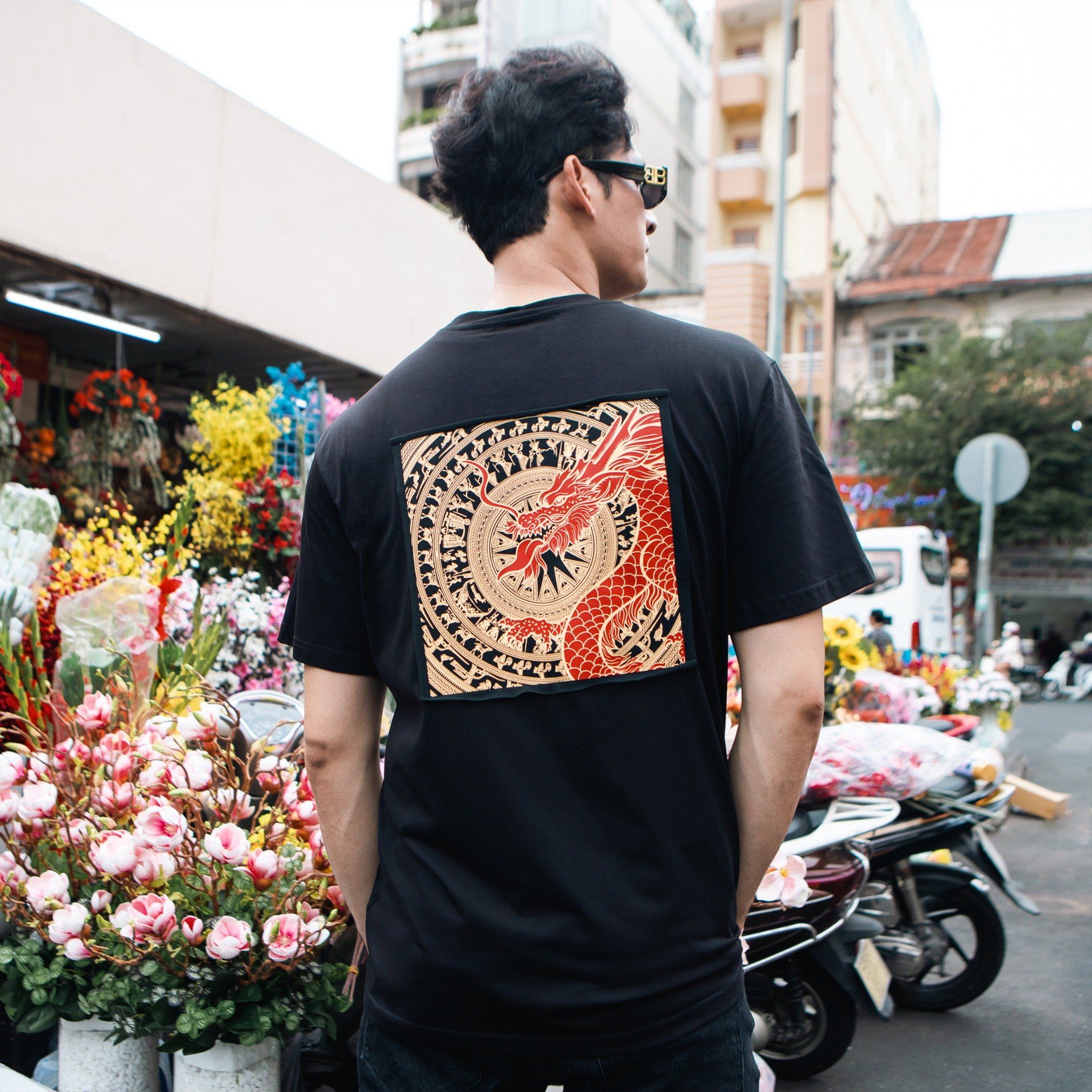  Áo Thun Nam Họa Tiết Dragon Old Sailor - ATDE88579 - Big Size Upto 5XL 