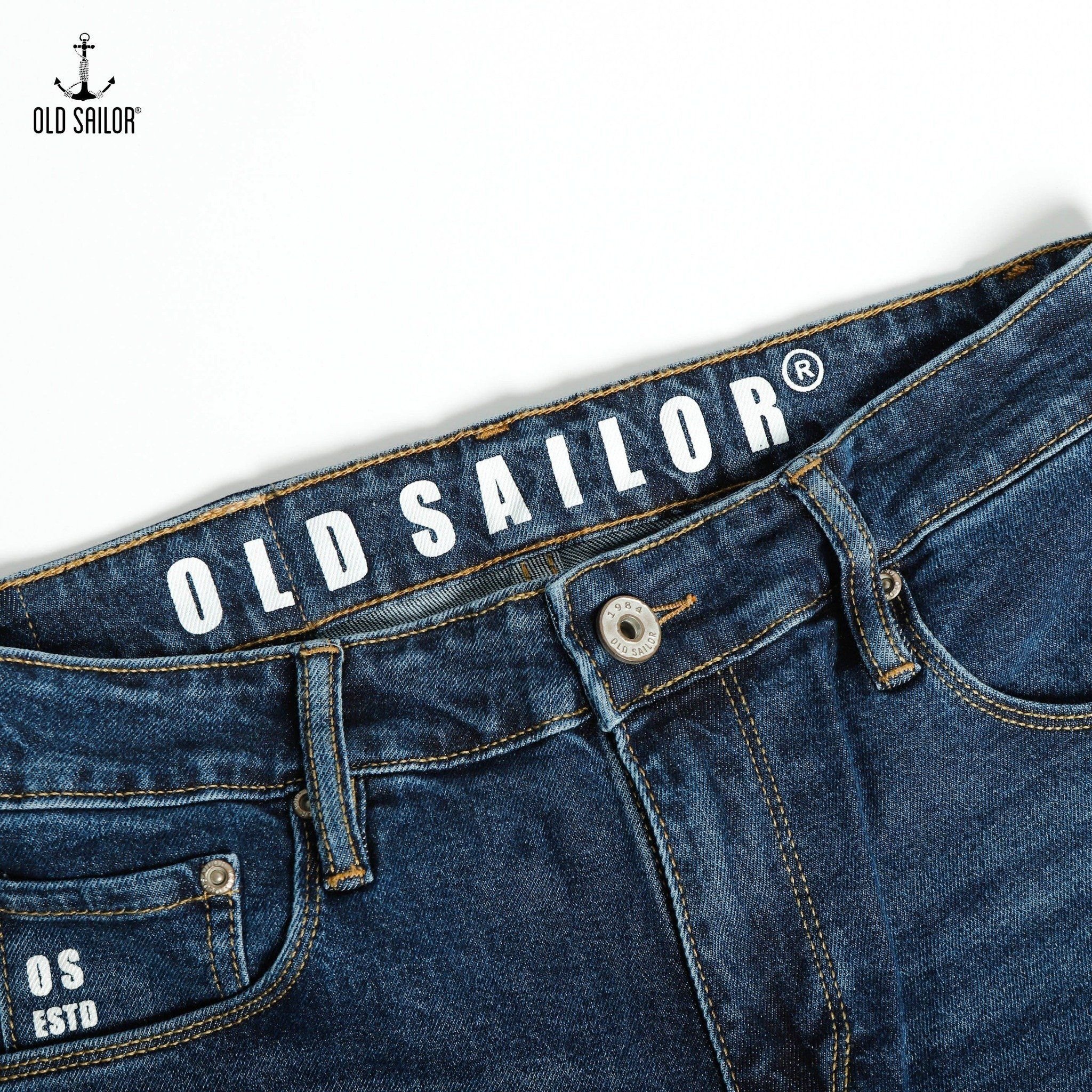  Quần Jean Form Straight Old Sailor - 6687 - Big size upto 42 