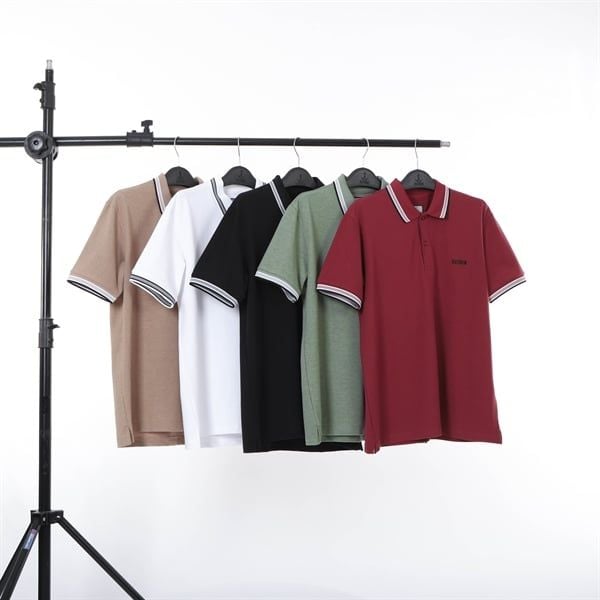  Áo Polo Nam Phối Viền Cổ Old Sailor - PLCF88524 - Big size upto 5XL 