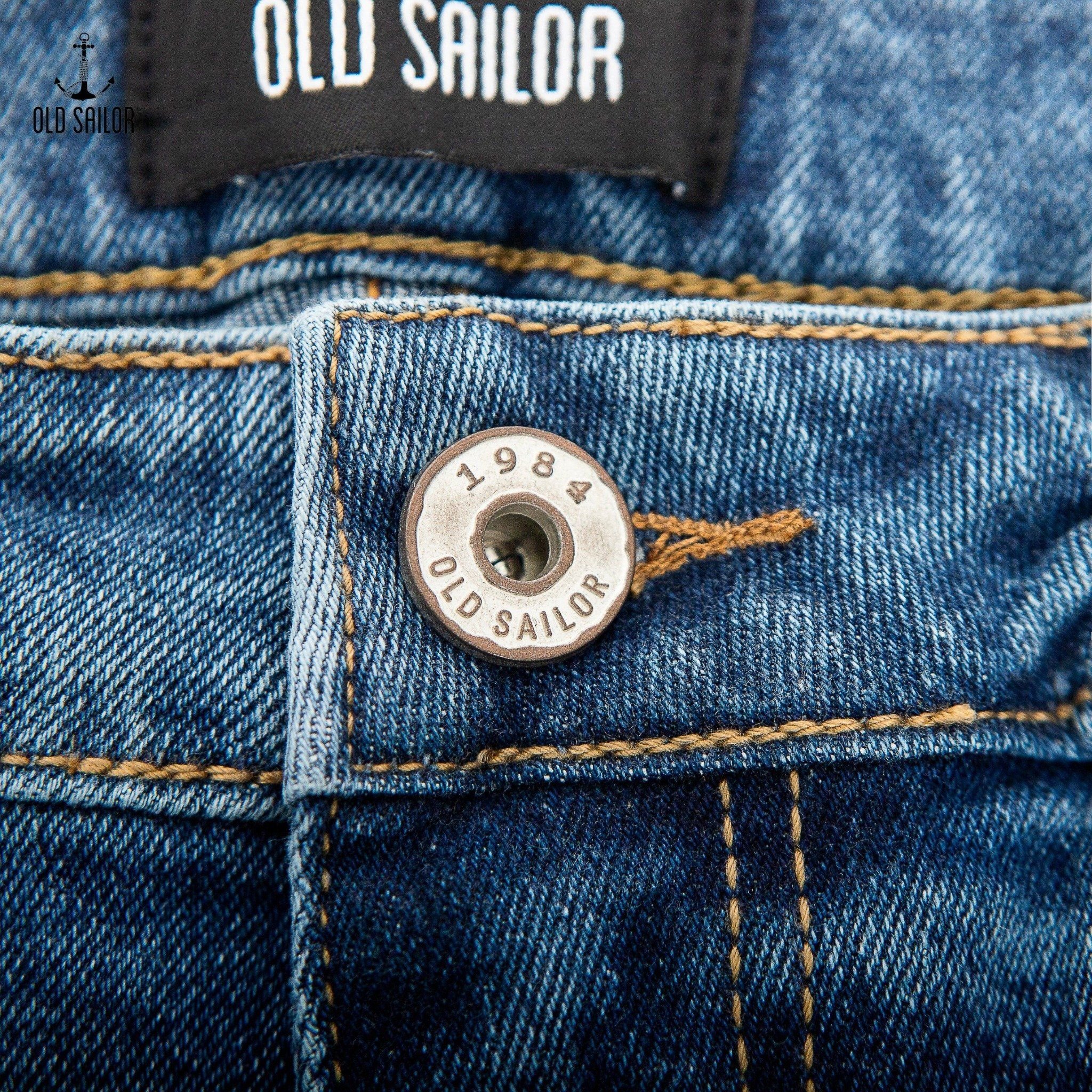  Quần jeans nam form slimfit premium Old Sailor - 6826 - Big size upto 42 