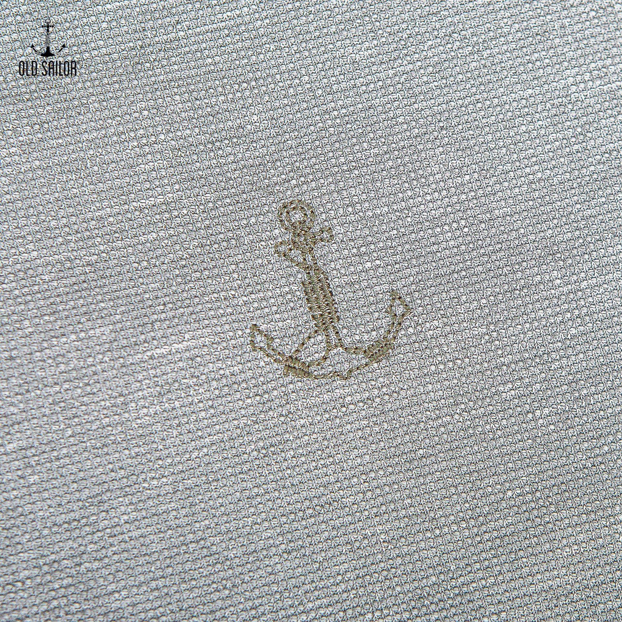  Áo polo mix Old Sailor - PLXA33010 - xám - Big size upto 5XL 