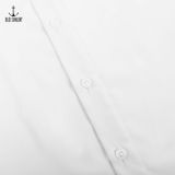  Áo sơ mi nam vải bamboo Old Sailor - O.S.L PREMIUM BAMBOO SHIRT - WHITE - SMGA88545 - Big size upto 5XL 